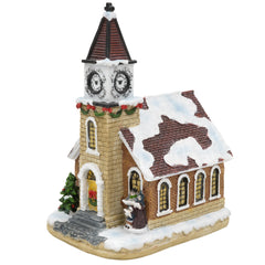 LED Christmas House & Clock Tower