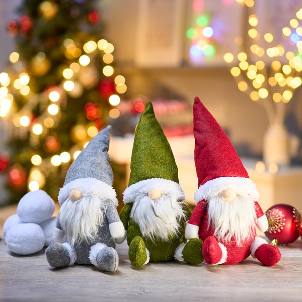 A Set Of 3 Scandinavian Tomte Christmas Gnomes – SA Products